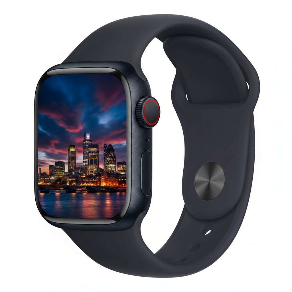 Apple Watch Series 9 41MM GPS + Cellular - Aluminum Case Midnight (Copy) Apple