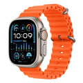 Apple Watch Ultra 2 49mm Titanium Case GPS + Cellular Orange Ocean Band - Open Never Used (AU Version) APPLE