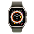 Apple Watch Ultra 49mm Titanium Case GPS + Cellular with Green Alpine Loop - Refurbished (Grade-A) (Copy) Apple
