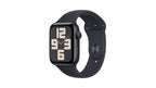 Apple Watch SE (2nd Gen) 44mm Midnight Aluminium Case with Midnight Sport Band M/L - GPS + Cellular ( Refurbished Grade - A ) Apple