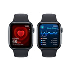 Apple Watch SE 44mm Midnight Aluminium Case with Midnight Sport Band M/L - GPS + Cellular