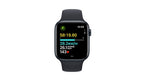 Apple Watch SE (2nd Gen) 44mm Midnight Aluminium Case with Midnight Sport Band M/L - GPS + Cellular ( Refurbished Grade - A ) Apple