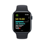 Apple Watch SE 44mm Midnight Aluminium Case with Midnight Sport Band M/L - GPS + Cellular