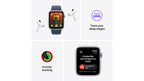 Apple Watch SE (2nd Gen) 44mm Midnight Aluminium Case with Midnight Sport Band M/L - GPS + Cellular ( Refurbished Grade - A ) Apple