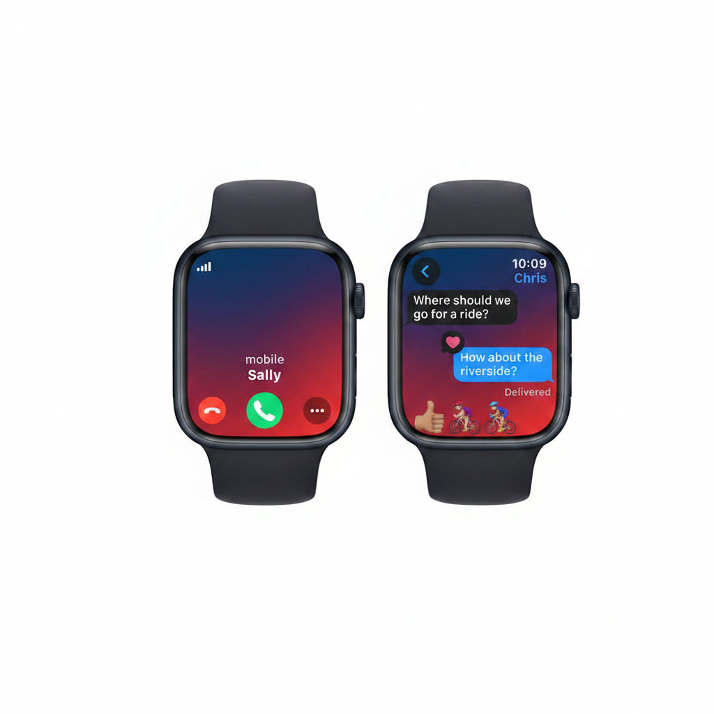 Apple Watch Series 9 41MM GPS + Cellular - Aluminum Case Midnight (Copy) Apple