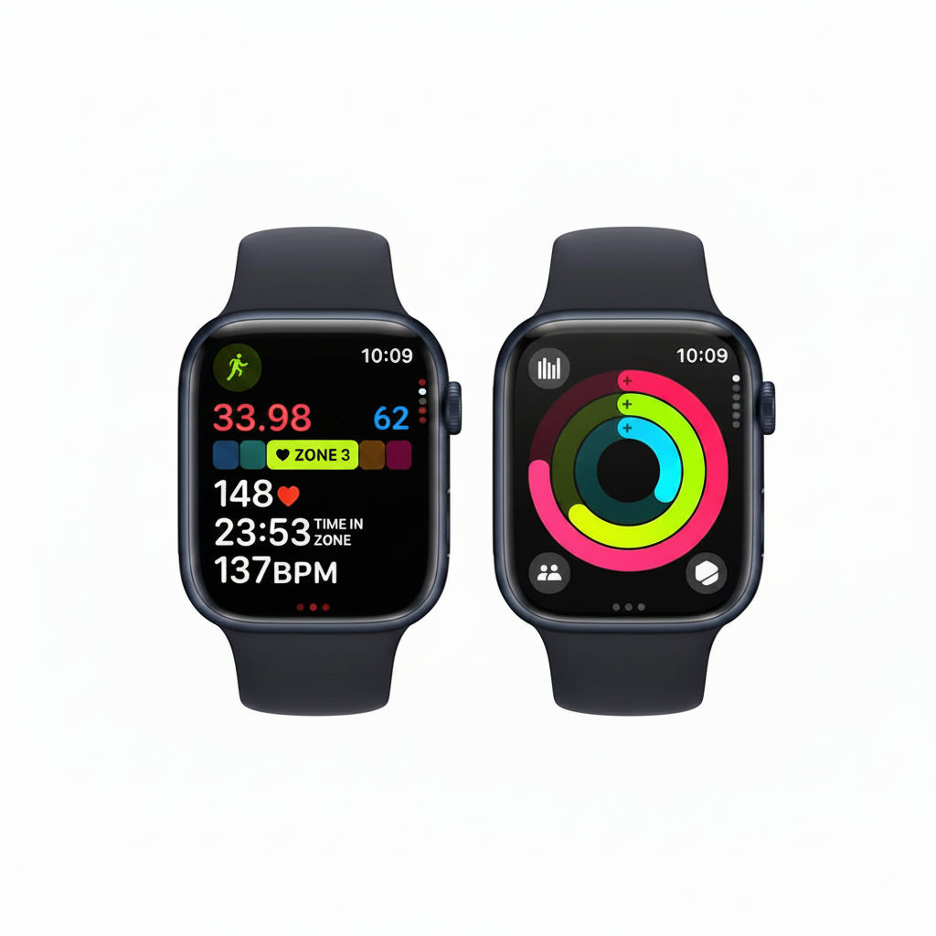 Apple Watch Series 9 41MM GPS + Cellular - Aluminum Case Midnight (Copy) Apple
