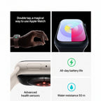Apple Watch Series 9 41MM GPS + Cellular - Aluminum Case Midnight (Copy) Apple