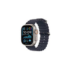 Apple Watch Ultra 2 GPS + Cellular 49mm - Natural Titanium Case with Navy Ocean Band - AU Version