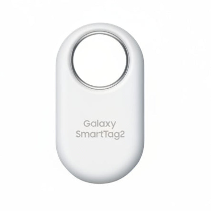 SmartThings Find Compass View screen on a Galaxy phone guiding the user toward a nearby SmartTag2 White.