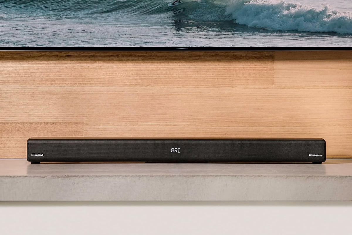 BlueAnt XT100 2.0 100W Dolby Atmos Soundbar – Immersive Audio Experience in a Sleek Design - Good – Refurbished BlueAnt