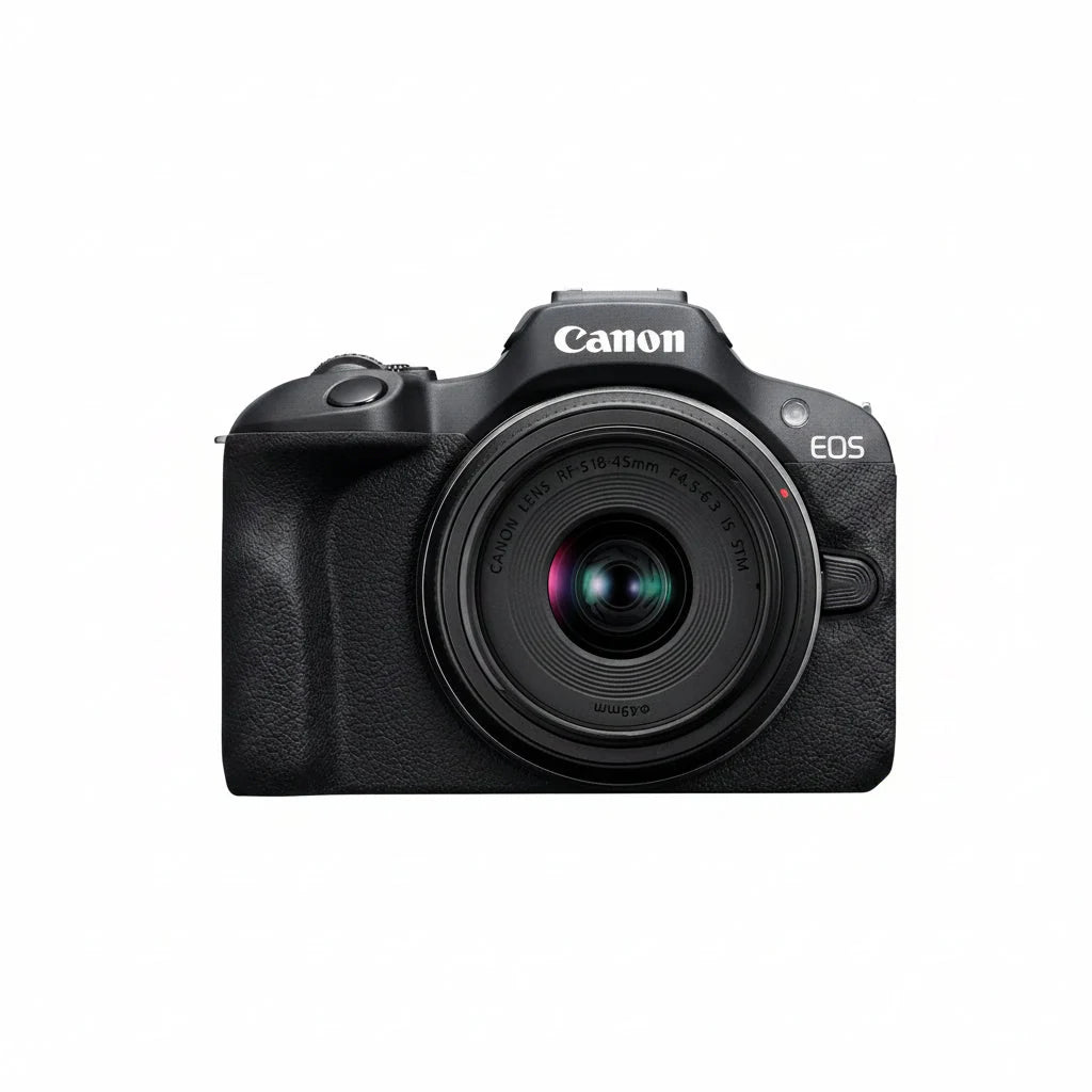 Canon EOS R100 Mirrorless Camera with RF-S 18-45mm F4.5-6.3 IS STM Lens - Pristine - Refurbished Canon
