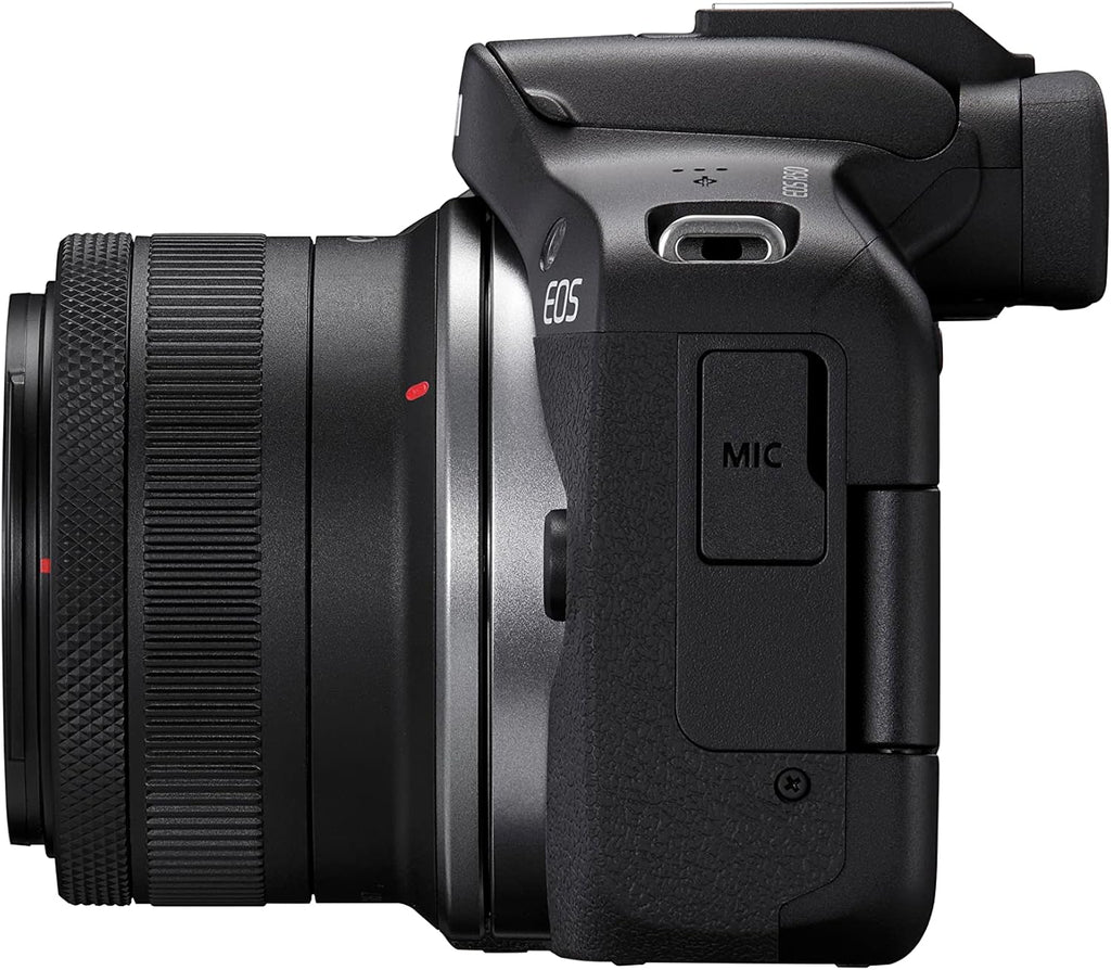 Canon EOS R50 Kit with RF 18-45mm Lens (Black) Canon