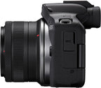 Canon EOS R50 Kit with RF 18-45mm Lens (Black) Canon