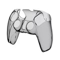 Clear Crystal Protective Anti-Scratch Transparent Black Case for PS5 Controller