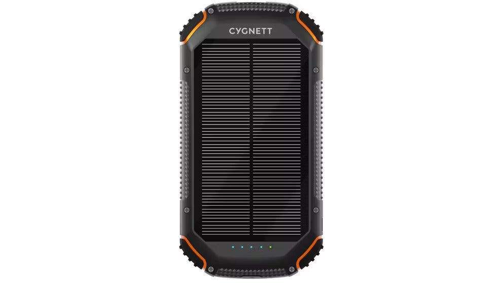 Cygnett 20,000mAh Solar Power Bank Gen2 – Black - (AU Version) (Copy) Cygnett