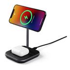 Cygnett ChargeBase Qi2.0 2-in-1 Magnetic Wireless Charger (Copy) Cygnett