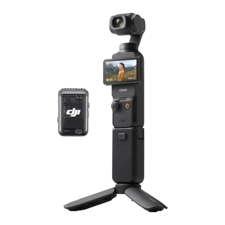 DJI Osmo Pocket 3 Creator Combo - 4K Vlogging Camera - 3-Axis Stabilization, Mic Included DJI