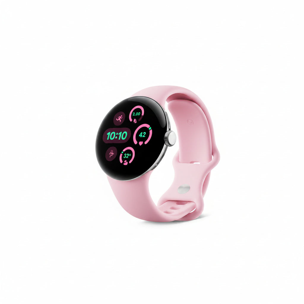 Google Pixel Watch 3 41mm LTE - 32GB - Rose - Quartz Active Band Smartwatch (Copy) Google