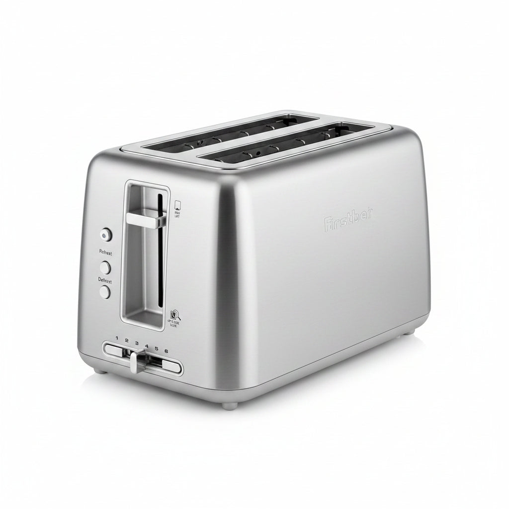 Breville The Toast Control 2 Slice Toaster - Stainless Steel Bread Toaster Breville