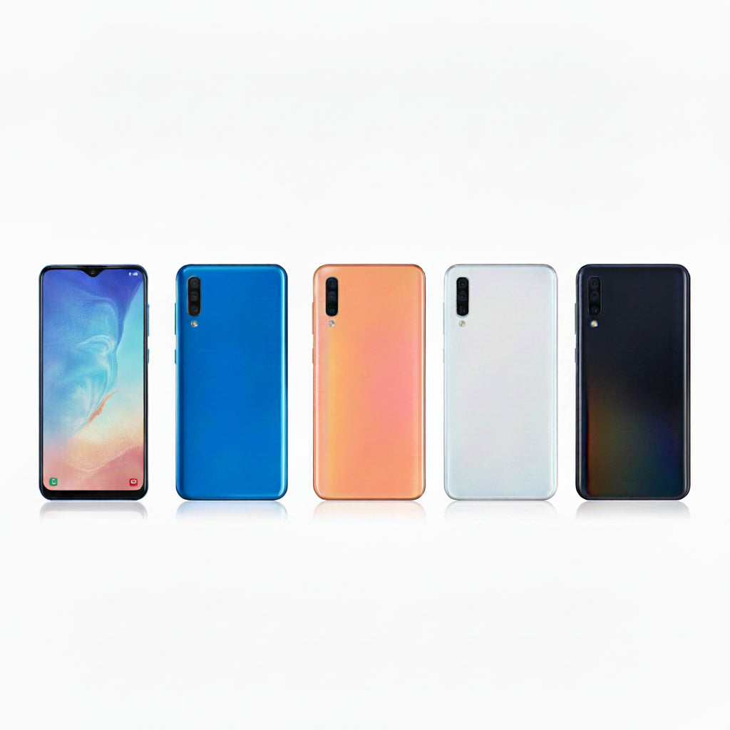 Samsung Galaxy A30 - 32GB/3GB, 64GB/4GB RAM - Black, White, Blue, Red – Dual Camera AMOLED Smartphone - Acceptable - Refurbished (Copy) Samsung