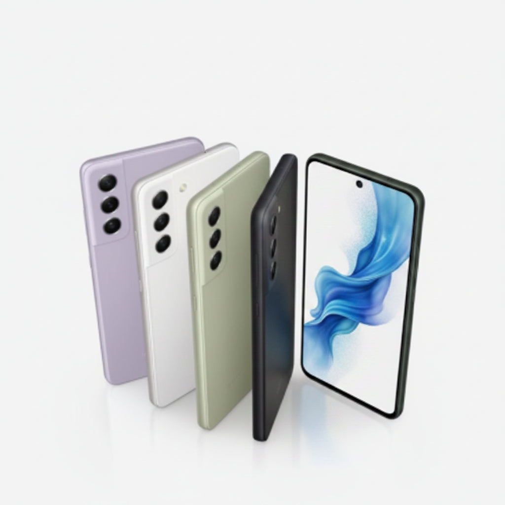 Samsung Galaxy S21 FE 5G - 128GB, 256GB - Olive, Dark Gray, Lavender, White – Flagship Triple Camera Smartphone - Acceptable - Refurbished Samsung
