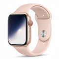 Apple Watch Series 5 44mm GPS + Cellular Gold Aluminum Case with Pink Sport Band Apple
