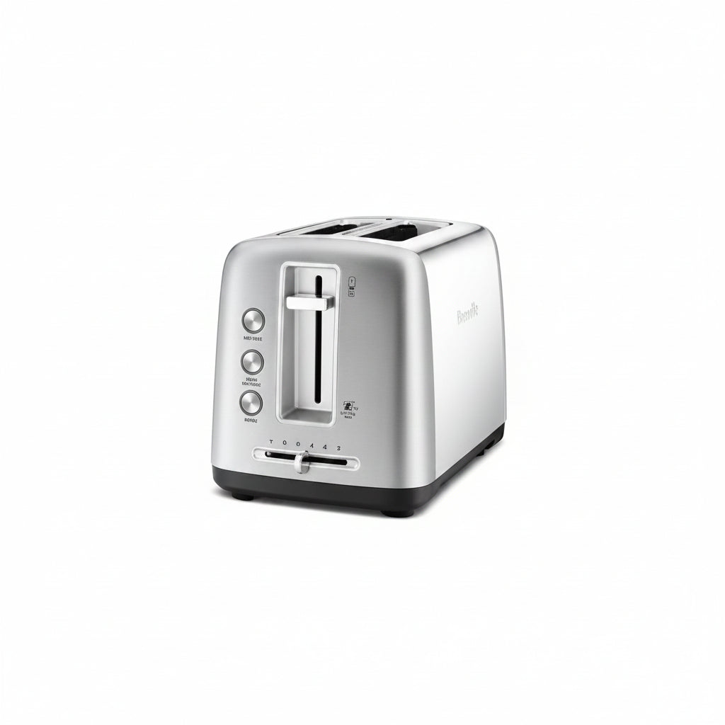 Breville The Toast Control 2 Slice Toaster - Stainless Steel Bread Toaster Breville