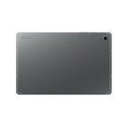 Samsung Galaxy Tab S10 FE+ Gray back and side view highlighting aluminum frame

