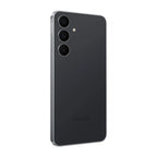 Close-up of Samsung Galaxy S25 FE rear camera system in Jet Black