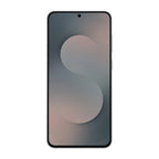 Galaxy S25 FE Jet Black model showing its bright edge-to-edge display