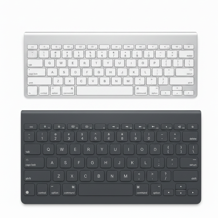Apple iPad Smart Keyboard - Black , White Apple