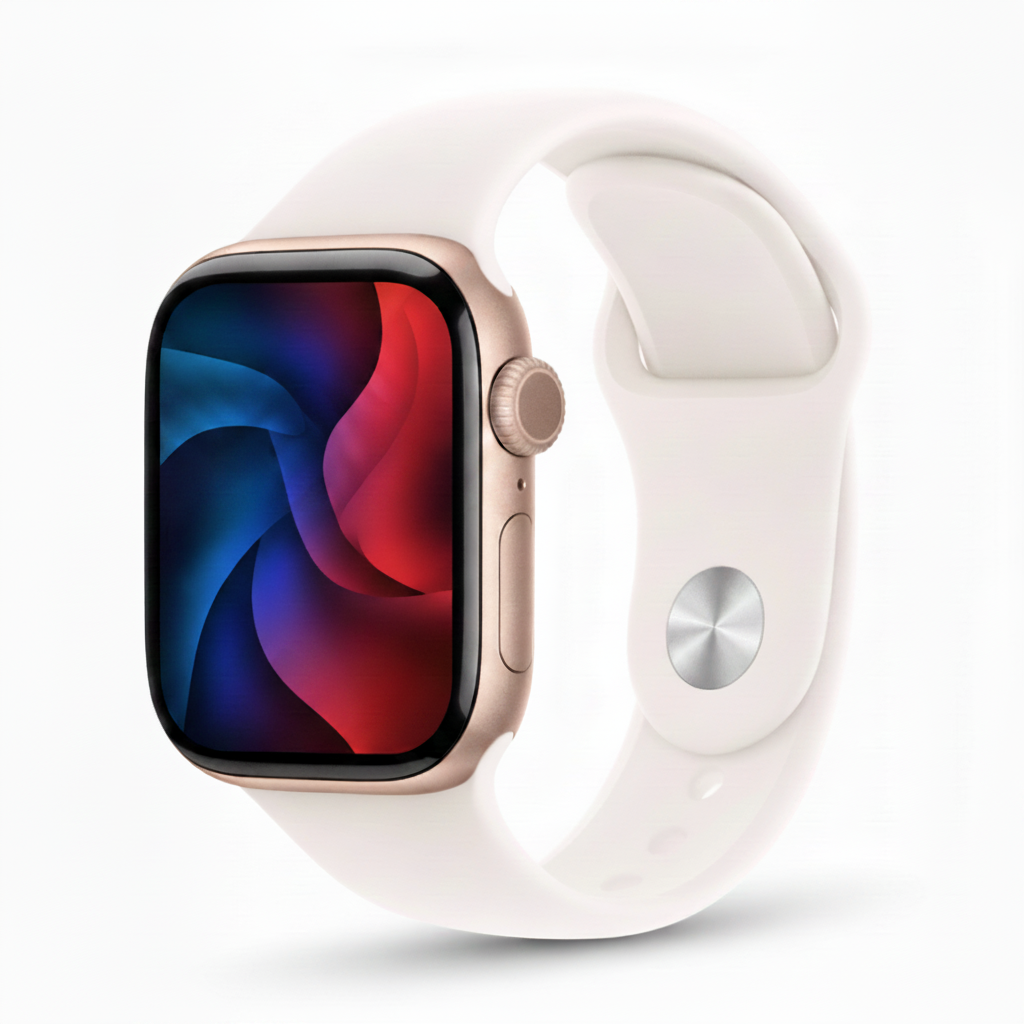 Apple Watch Series 11 42mm Rose Gold Aluminium Case Blush Band (S) GPS + Cellular 64GB Smartwatch Telstra