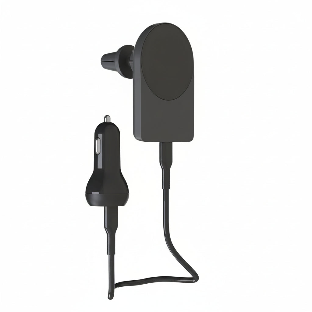 Sprout Qi2 Magnetic Wireless Car Charger - Black