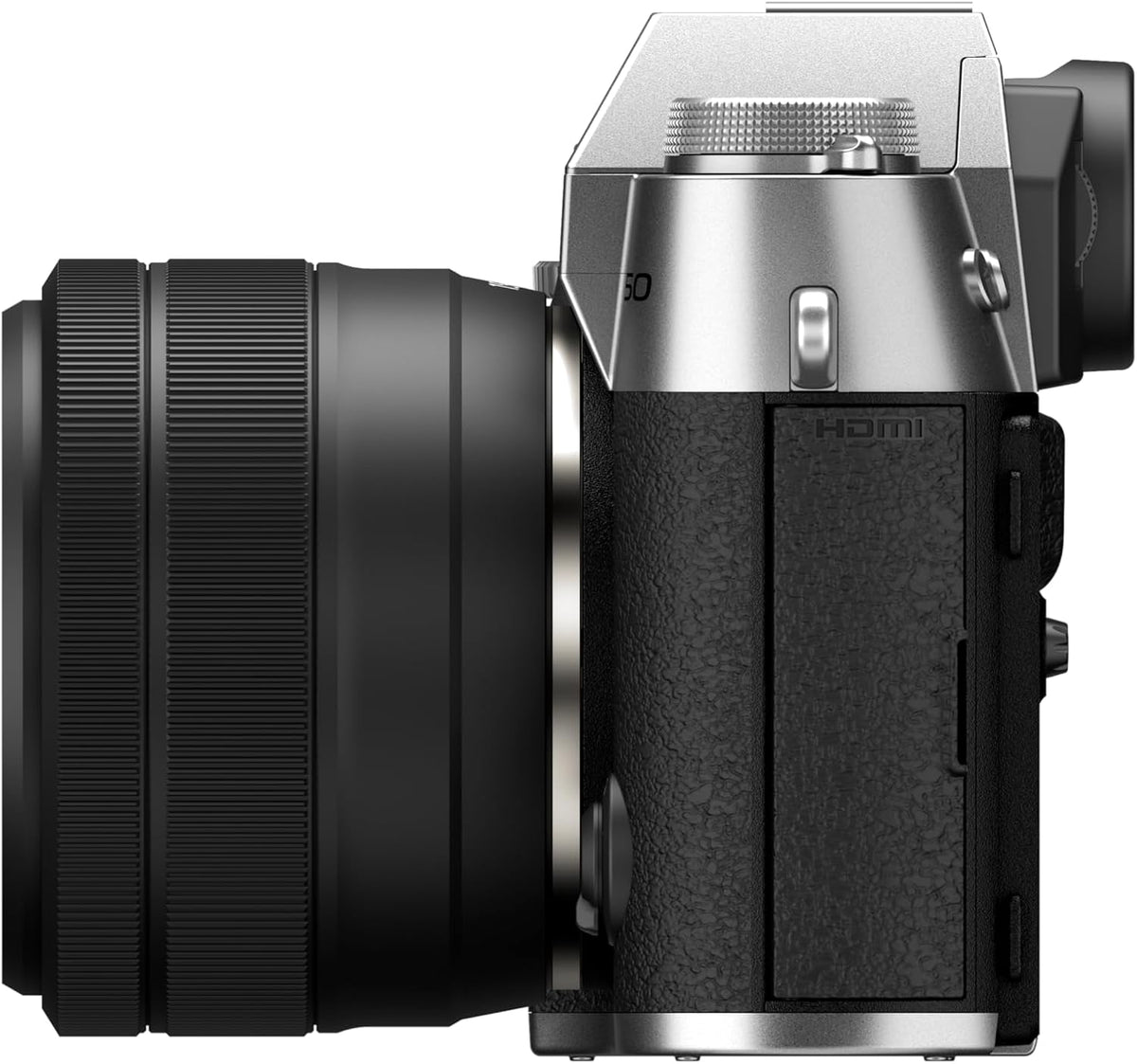 Fujifilm X-T50 Silver Mirrorless Camera Body – High-Resolution Sensor Fujifilm
