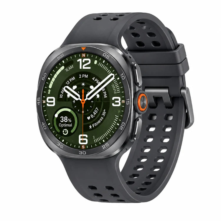 Samsung Galaxy Watch Ultra2 47mm LTE - Titanium Silver ,Titanium Grey - Multiple Band Options - Titanium Grey / Marine Band - Black