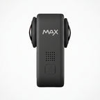 GoPro MAX 360 Action Camera Black touchscreen interface showing shooting modes and settings


