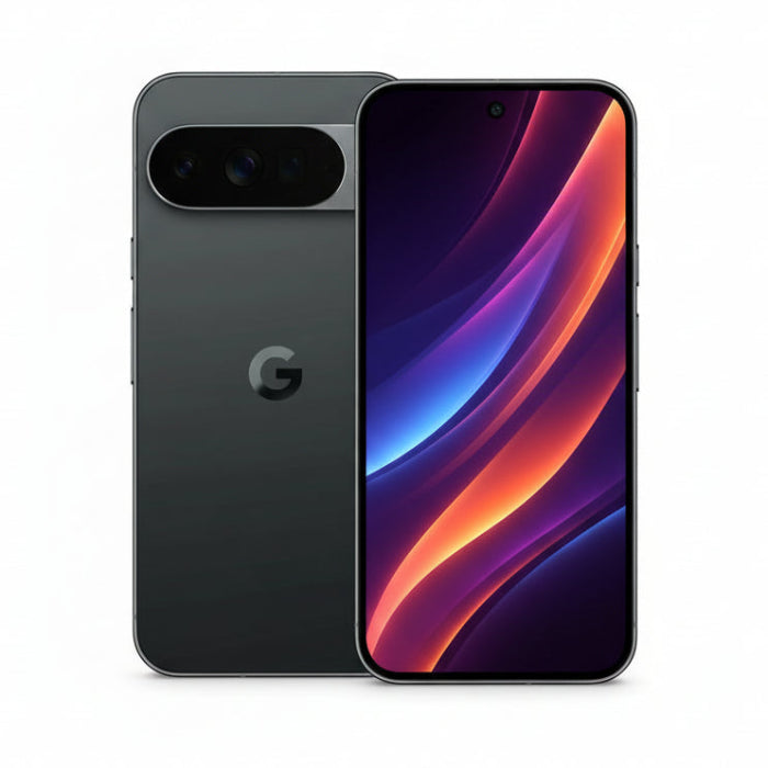 Google Pixel 10 Obsidian on wireless charging pad illustrating wireless charging support.​

