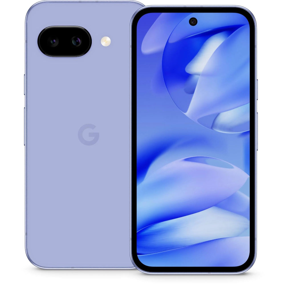 Google Pixel 9a homescreen with AI features tile such as Call Assist and Circle to Search shortcuts.