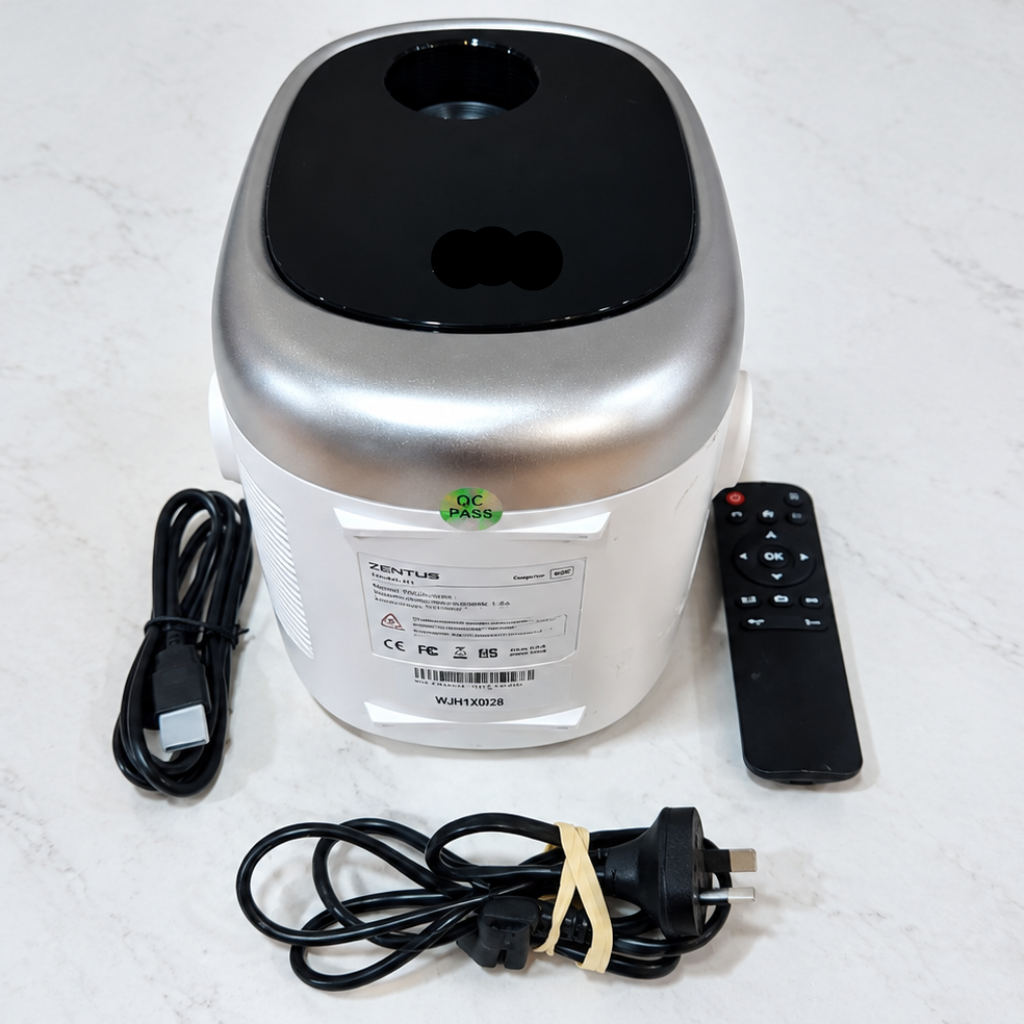 H1V Portable Projector - White - Good - Refurbished H1