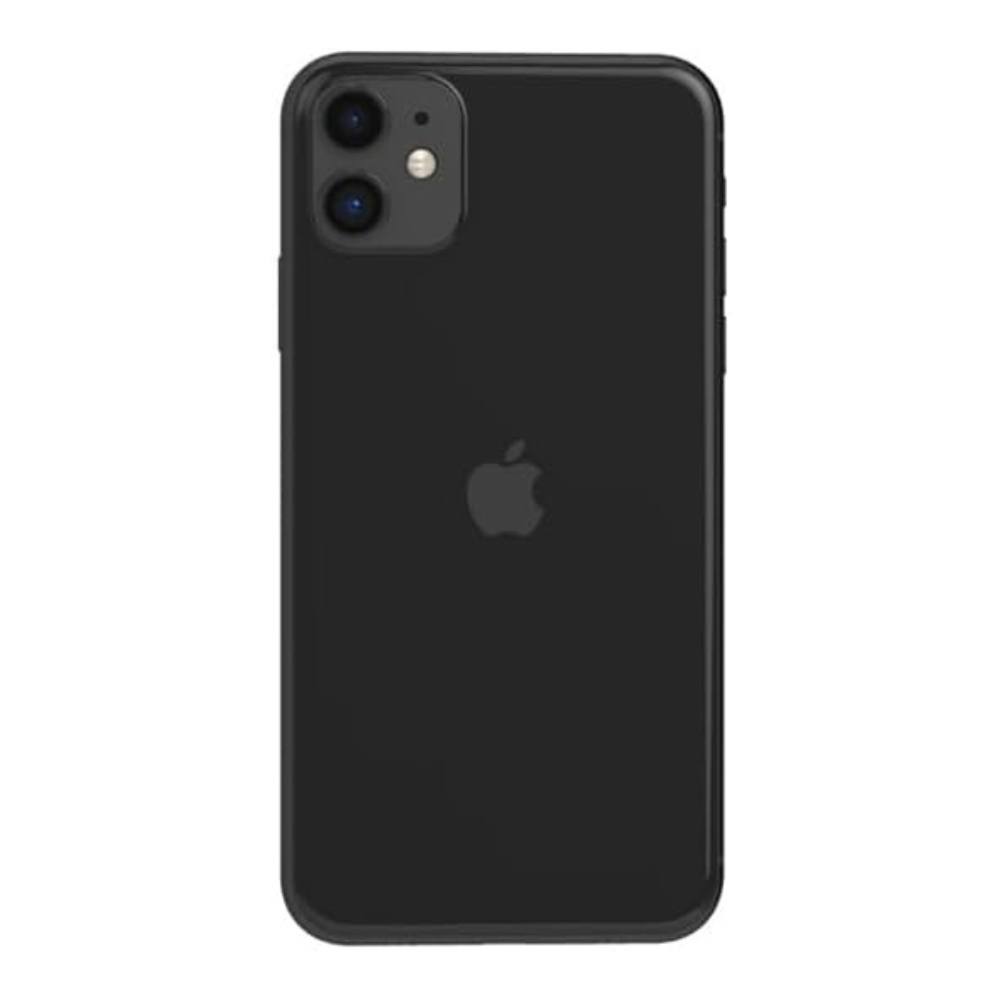 Refurbished Black iPhone 11 64GB – full-body product shot on plain background