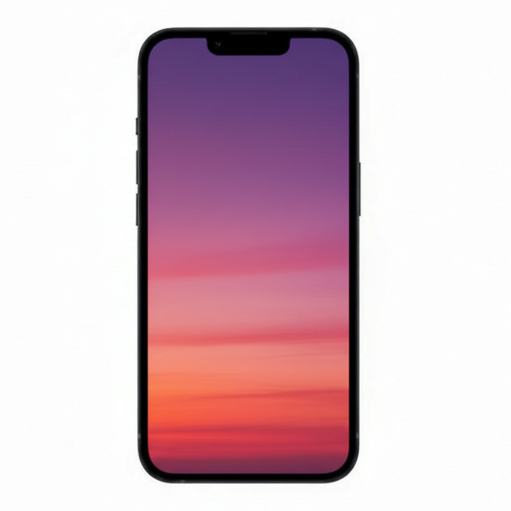 Certified refurbished iPhone 13 128GB 5G Midnight – rear view with camera and sleek finish