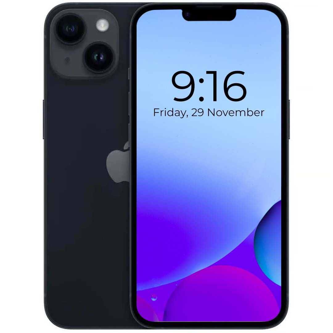 Apple iPhone 14 Plus 128GB Midnight - Pristine- Refurbished Apple