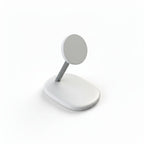 Sprout Elite Series Magnetic 2-in-1 Wireless Charging Stand for iPhone – Gray - MagSafe Compatible Charger Sprout