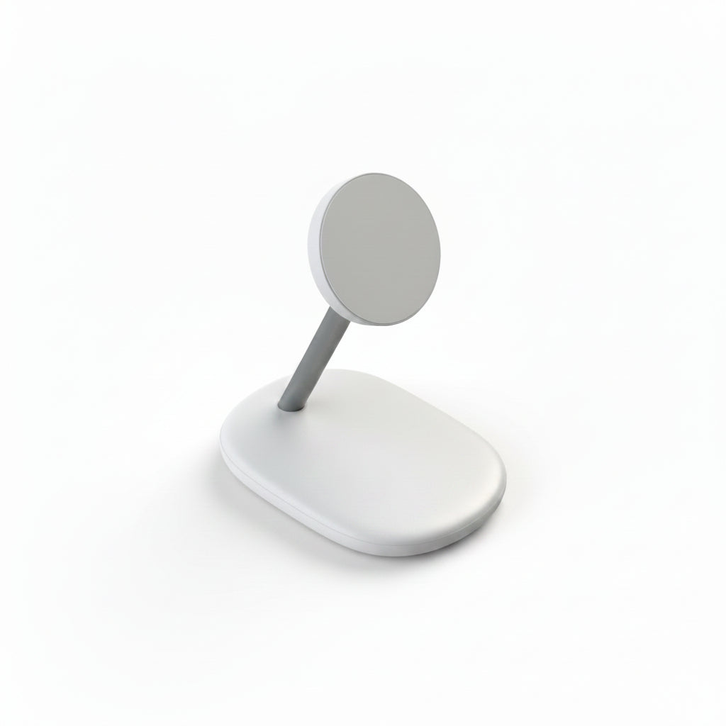 Sprout Elite Series Magnetic 2-in-1 Wireless Charging Stand for iPhone – Gray - MagSafe Compatible Charger Sprout