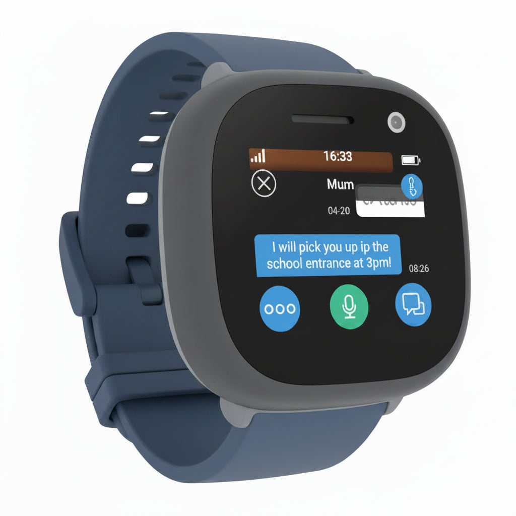 Spacetalk Adventurer 2 Cellular Smartwatch - Frost - Pristine - Refurbished SPACETALK