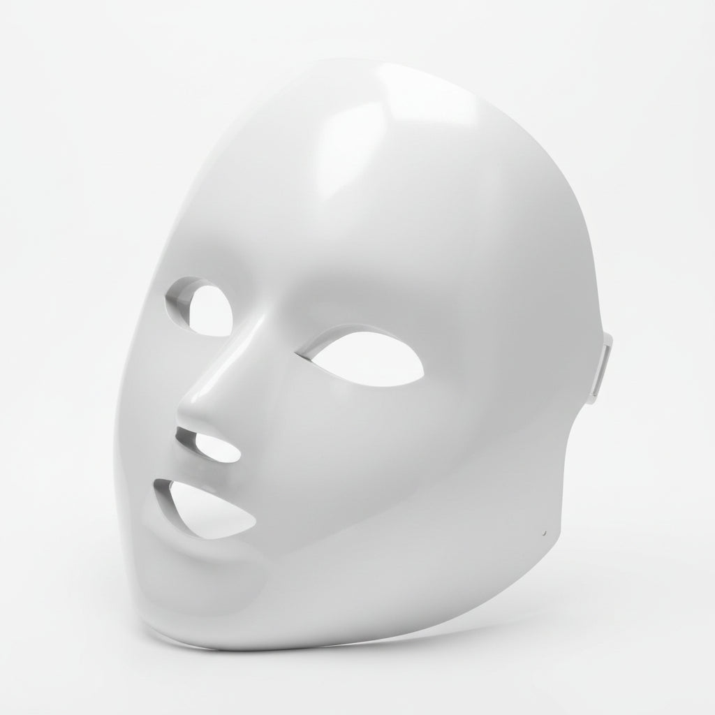 WellCare Cosmetic LED Face Mask  LED Facial Beauty Mask - White - Pristine - Refurbished