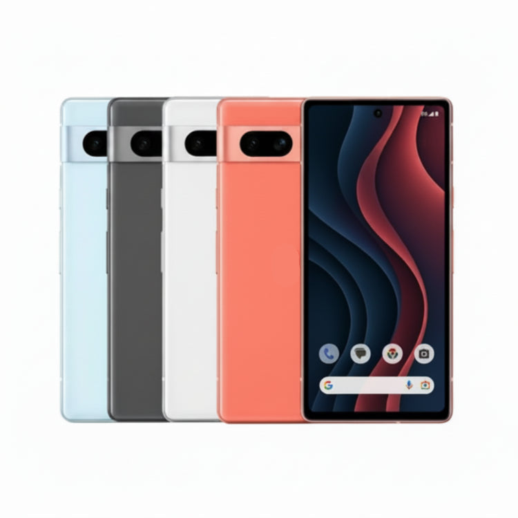 Google Pixel 7a Smartphone - 128GB - Charcoal,Snow, Sea, and Coral - Excellent - Refurbished