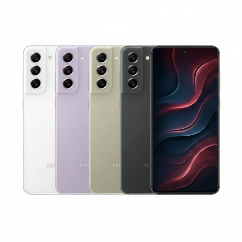 Samsung Galaxy S21 FE 5G - 128GB, 256GB - Graphite, Olive, Lavender, White – Flagship Triple Camera Smartphone - Acceptable - Refurbished