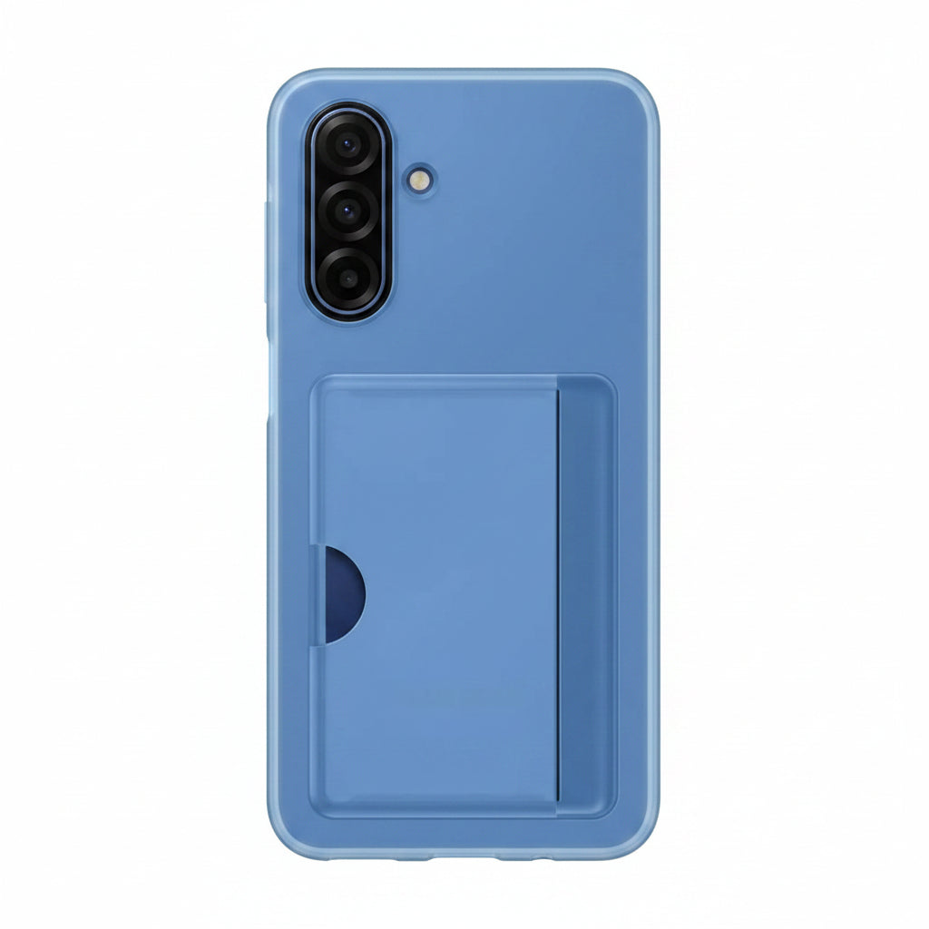 Samsung Galaxy A17 / A17 5G - Black, Blue - Card Slot Protective Case Generic