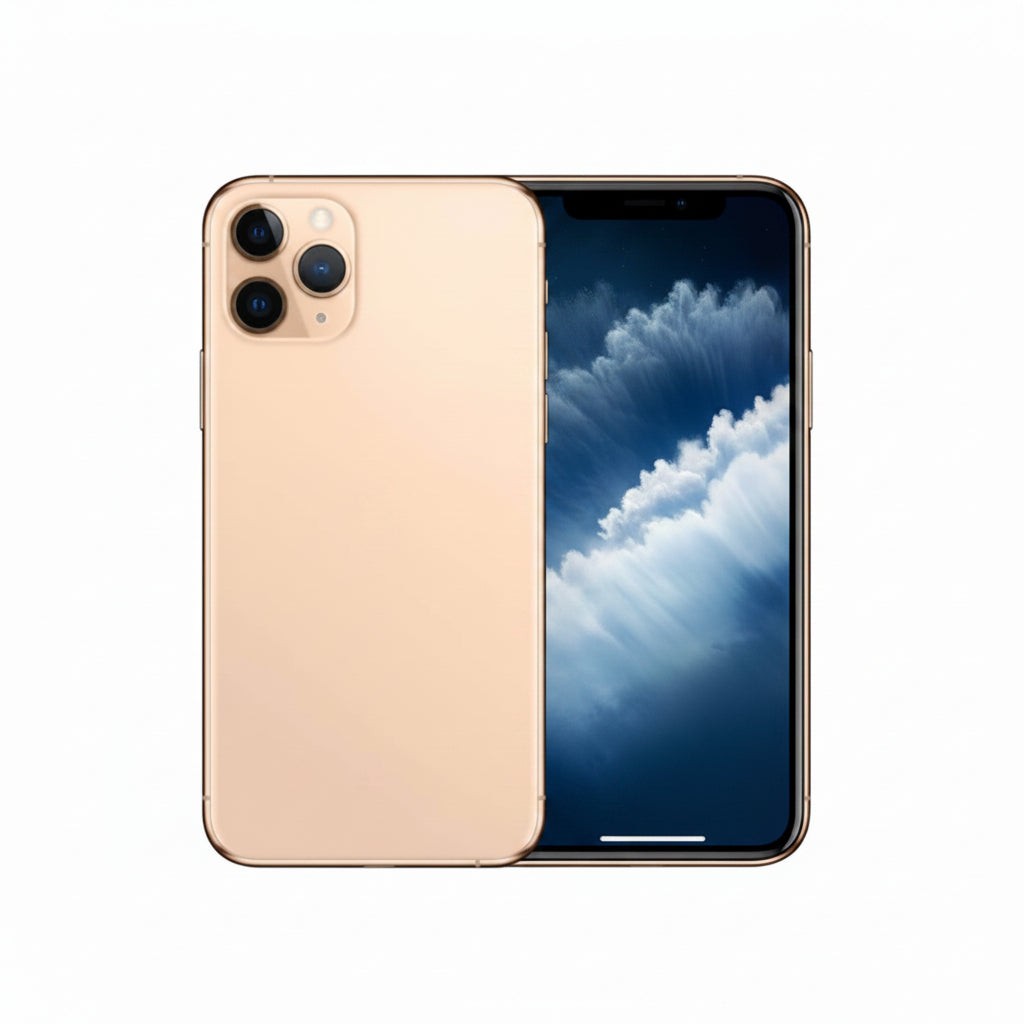 Apple iPhone 11 Pro Max - 64GB, 256GB, 512GB - Midnight Green, Space Gray, Silver, Gold - Acceptable - Refurbished (Copy) Apple